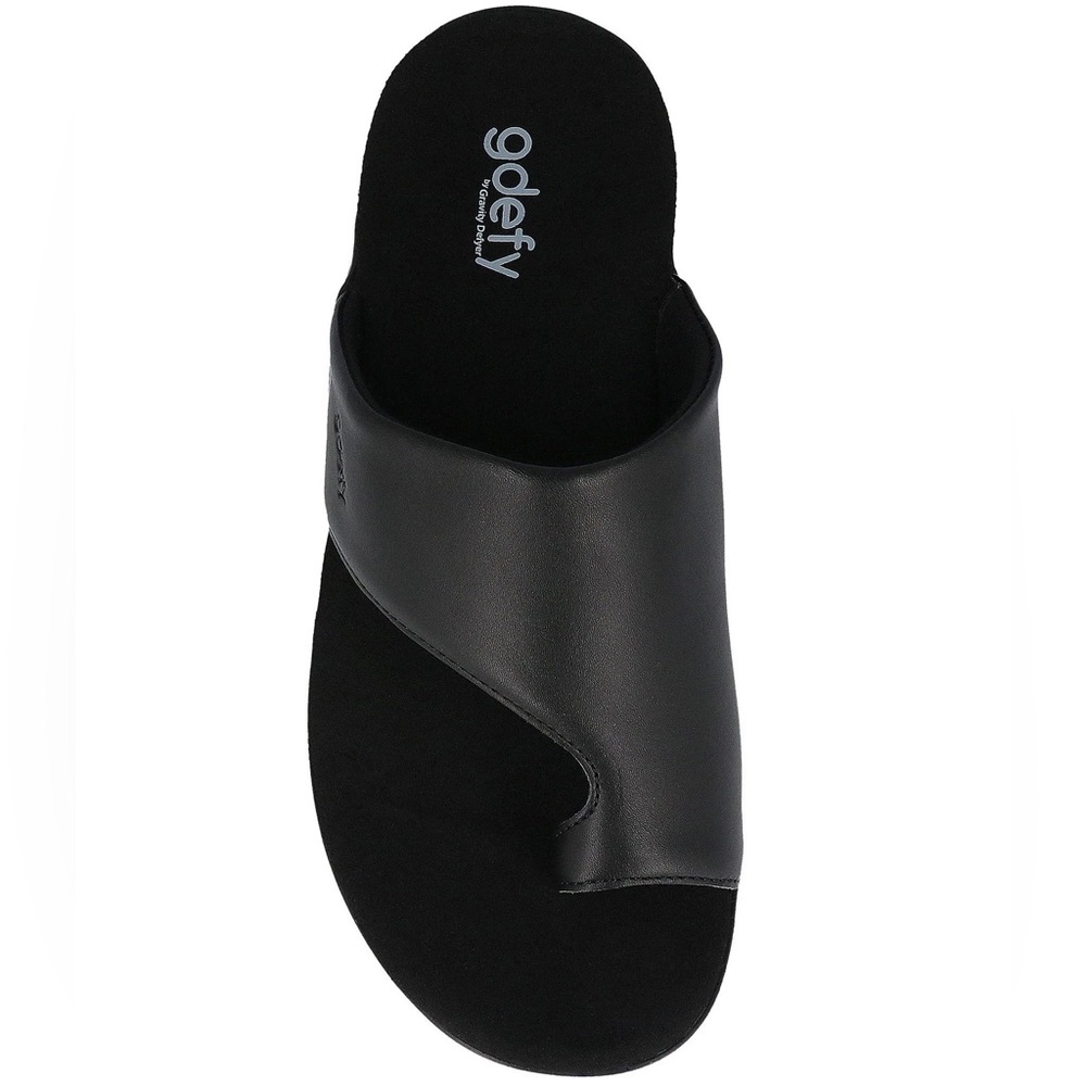 Gravity Defyer GDEFY Etztal Leather Sandal | Black | size: 8